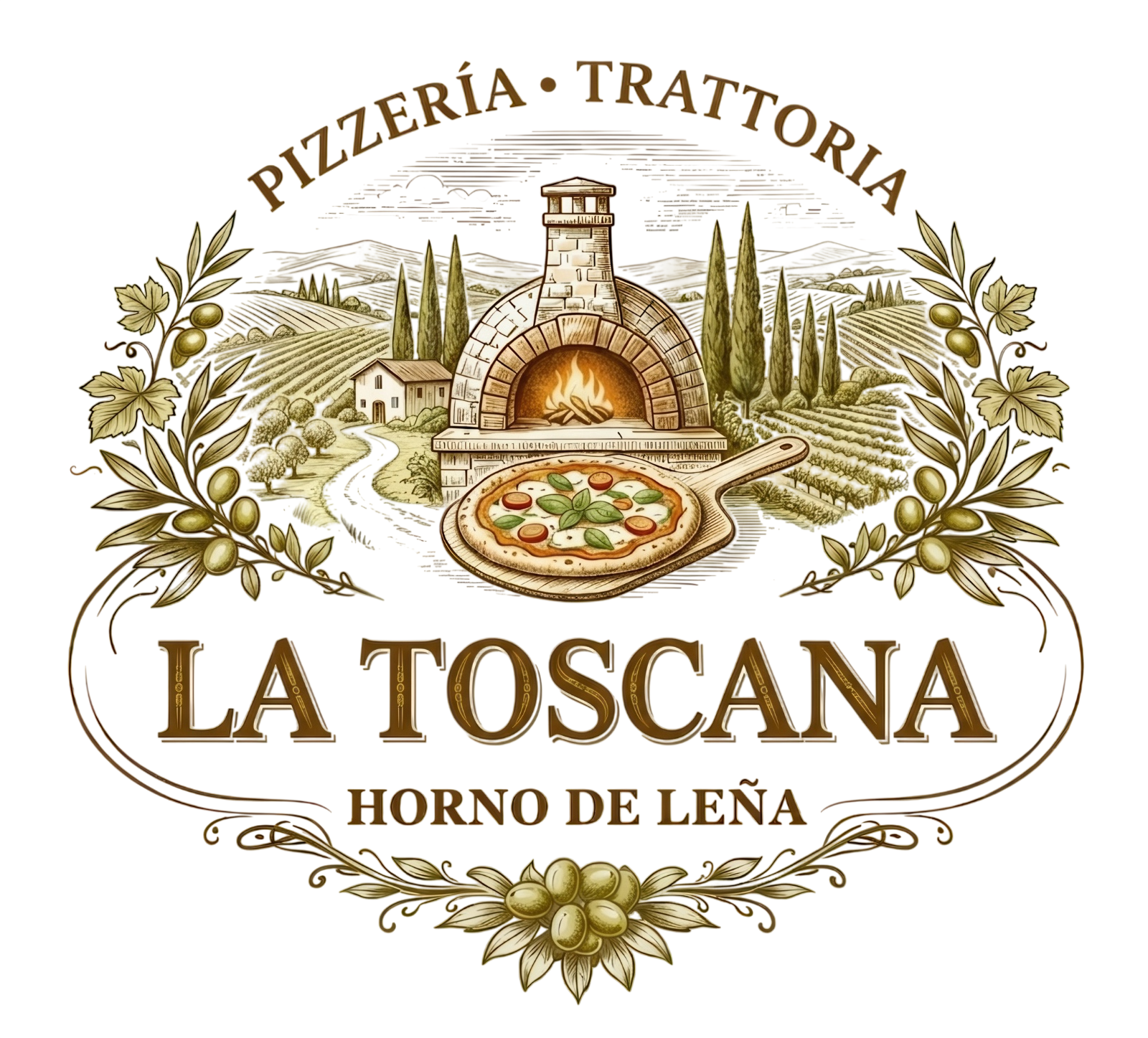 La Toscana Pizzería Trattoria · Horno de Leña · Benidorm