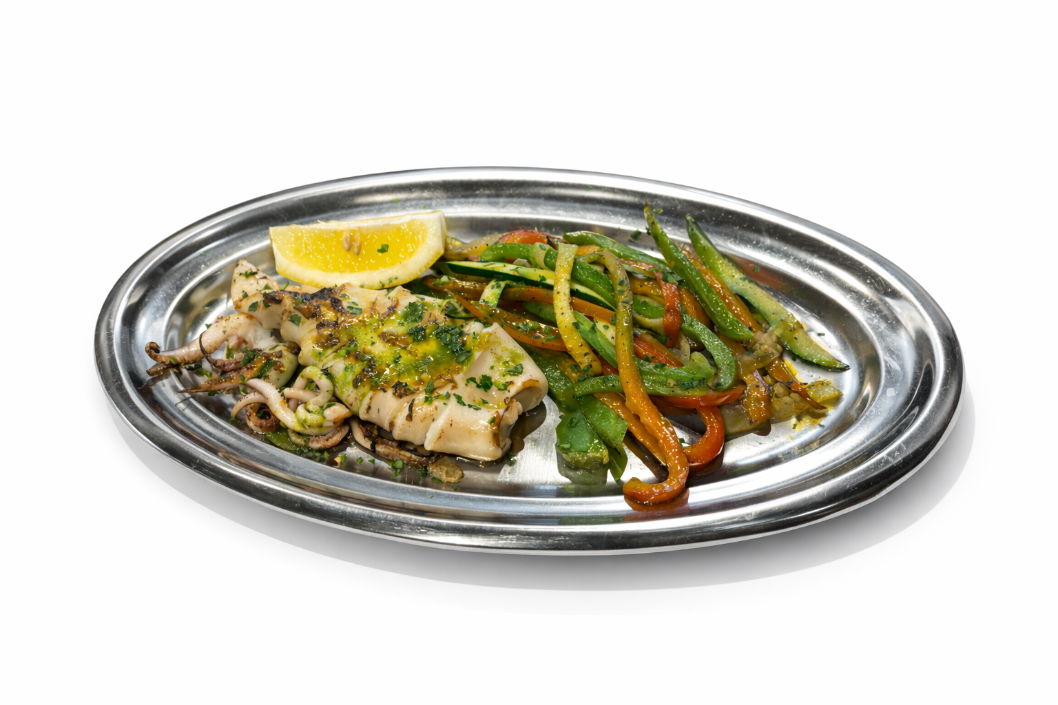 Grilled Fresh Squid