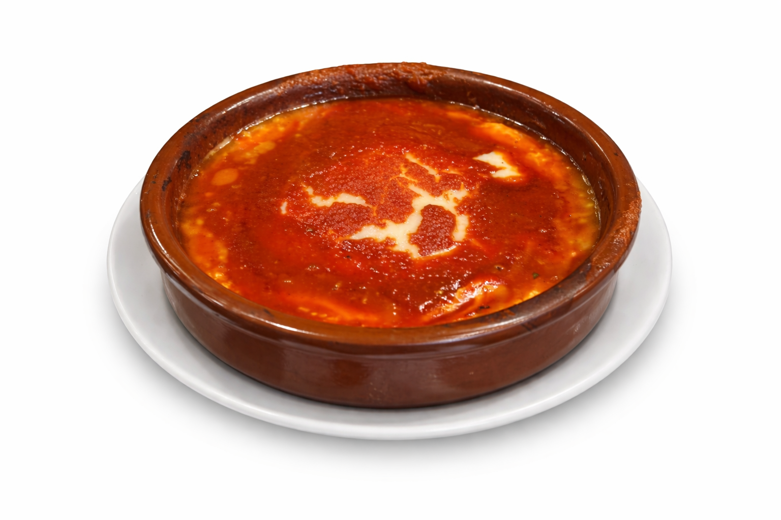 Baked Provolone Cheese with Tomato